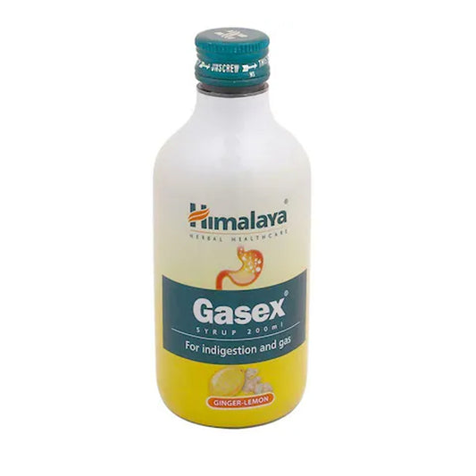 Gasex Syrup – Ginger Lemon (200ml) – Himalaya