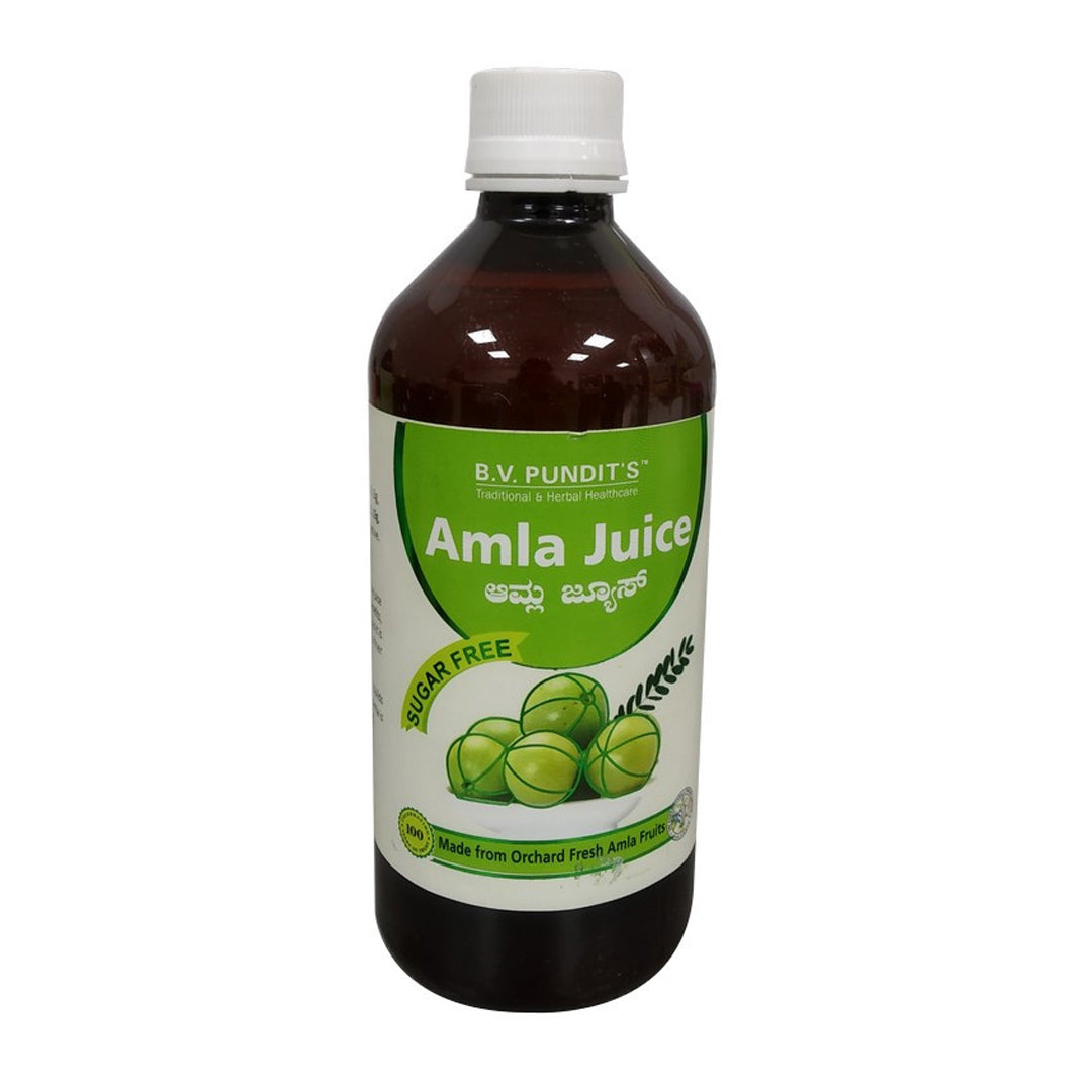 Amla Juice (Sugar Free) 500ml  – B.V.Pundit’s