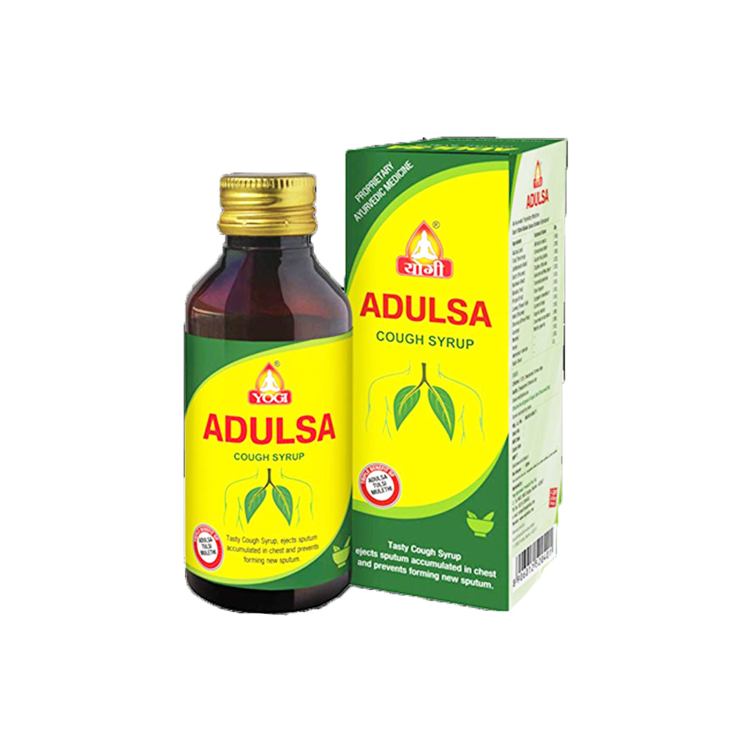 Adulsa Cough Syrup (100ml) – Yogi Ayurvedic