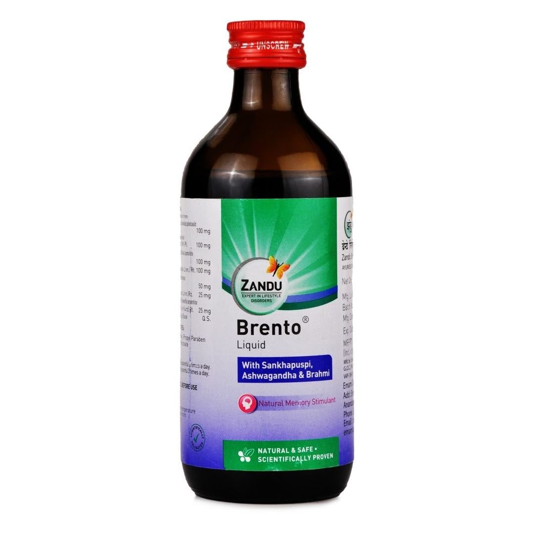 Zandu Brento Syrup (200ml) - Zandu Pharma