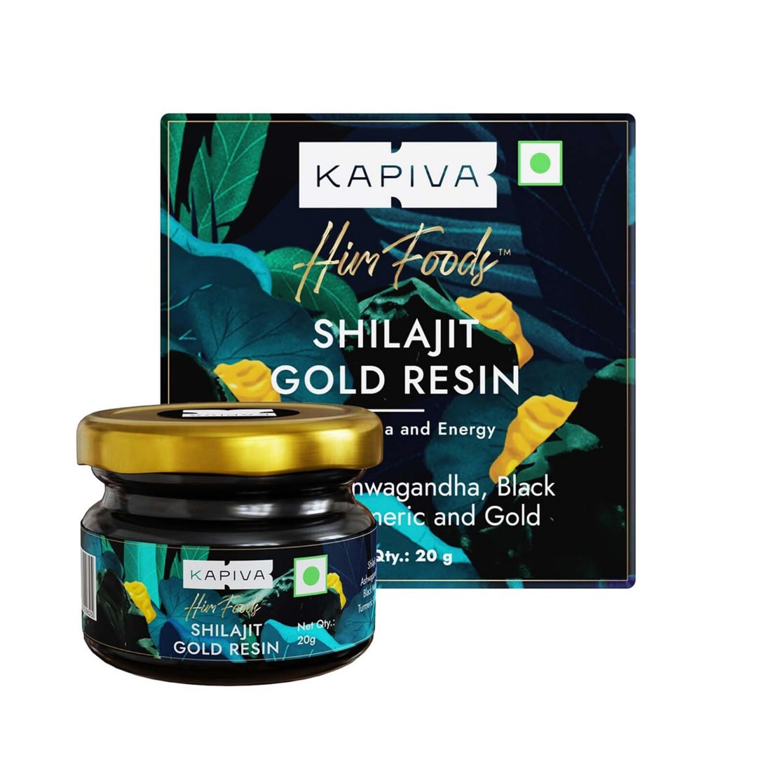 Shilajit Gold Resin (20Gm) – Kapiva